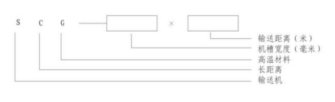 SCG長距離高溫物料振動(dòng)輸送機(jī)型號(hào)說明-河南振江機(jī)械